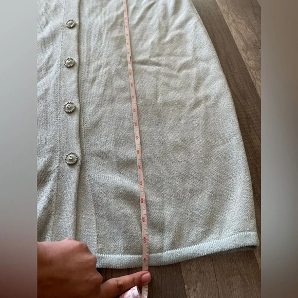 COPY - ST. JOHN COLLECTION by Marie light blue dress - Picture 11 of 13